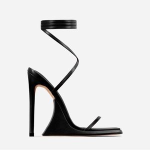 Ego shoes superlit lace up square toe heel